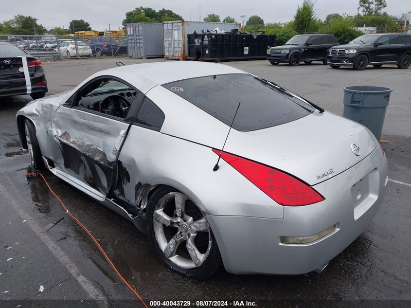 2008 Nissan 350Z Enthusiast VIN: JN1BZ34E68M752279 Lot: 40043729