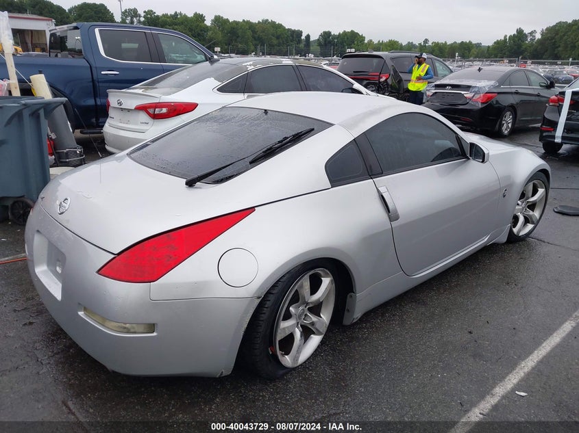 2008 Nissan 350Z Enthusiast VIN: JN1BZ34E68M752279 Lot: 40043729