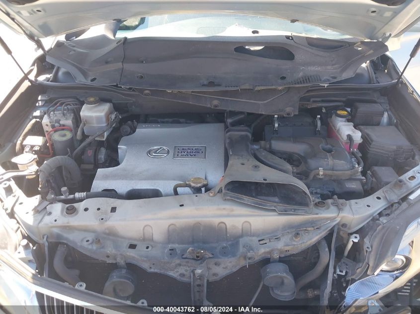 2011 Lexus Rx 450H VIN: JTJBC1BA6B2041538 Lot: 40043762