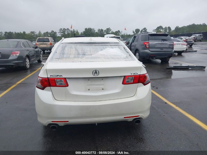 2010 Acura Tsx 2.4 VIN: JH4CU2F68AC043105 Lot: 40043772