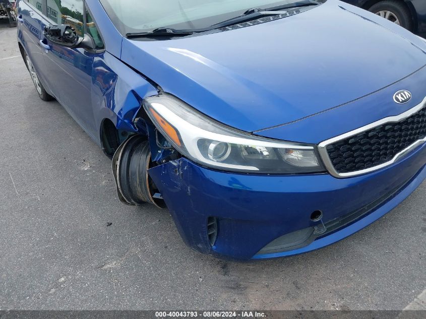 2018 Kia Forte Lx VIN: 3KPFK4A72JE206257 Lot: 40043793