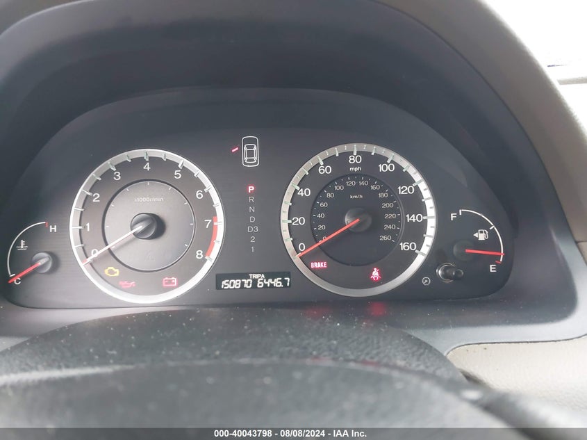 2009 Honda Accord 3.5 Ex-L VIN: 5KBCP36899B001753 Lot: 40043798