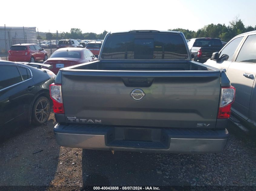 2017 Nissan Titan Sv VIN: 1N6AA1EK2HN533335 Lot: 40043808