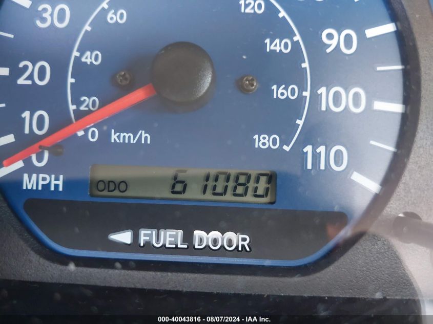 2002 Toyota Sienna Le VIN: 4T3ZF13C62U454253 Lot: 40043816