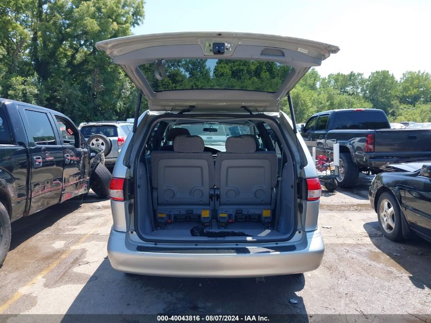 2002 Toyota Sienna Le VIN: 4T3ZF13C62U454253 Lot: 40043816