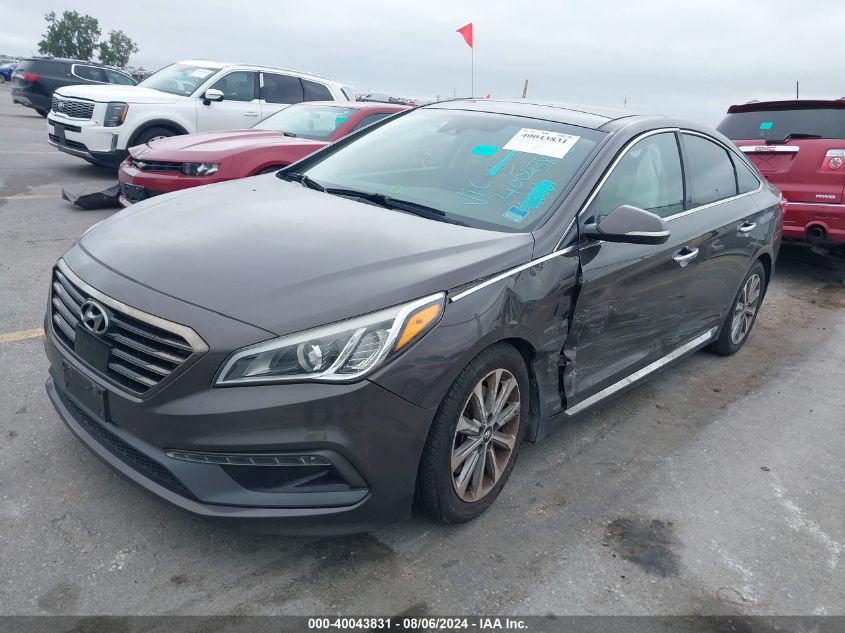 5NPE34AF9GH295197 2016 HYUNDAI SONATA - Image 2