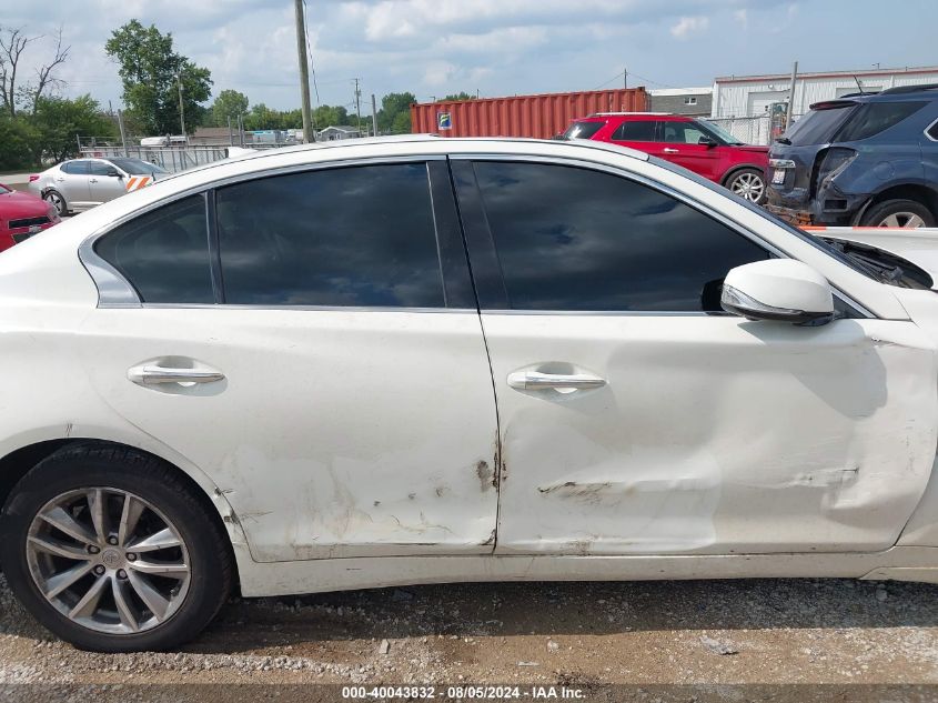 2017 Infiniti Q50 3.0T Premium VIN: JN1EV7AR7HM830575 Lot: 40043832