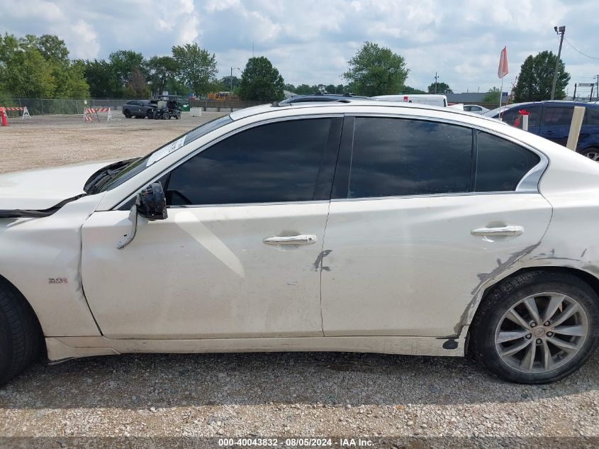 2017 Infiniti Q50 3.0T Premium VIN: JN1EV7AR7HM830575 Lot: 40043832