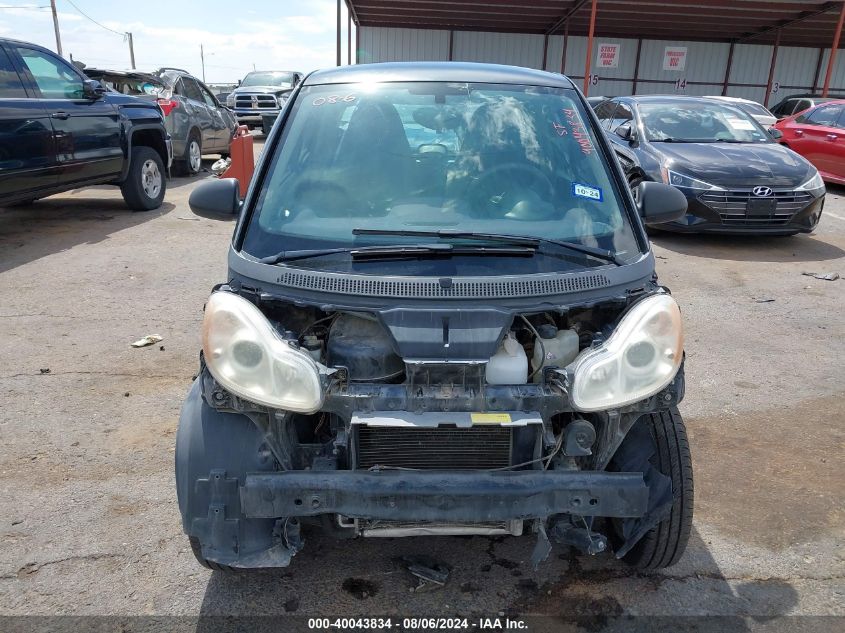 2011 Smart Fortwo Passion/Pure VIN: WMEEJ3BA1BK443910 Lot: 40043834