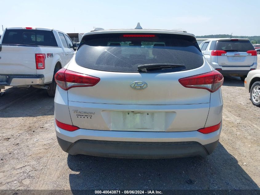 2018 Hyundai Tucson Sel VIN: KM8J33A40JU677232 Lot: 40043871