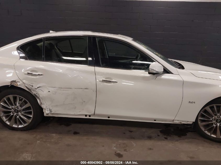 2020 Infiniti Q50 Luxe Awd VIN: JN1EV7AR9LM254285 Lot: 40043902