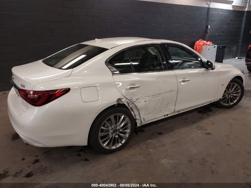 2020 Infiniti Q50 Luxe Awd VIN: JN1EV7AR9LM254285 Lot: 40043902