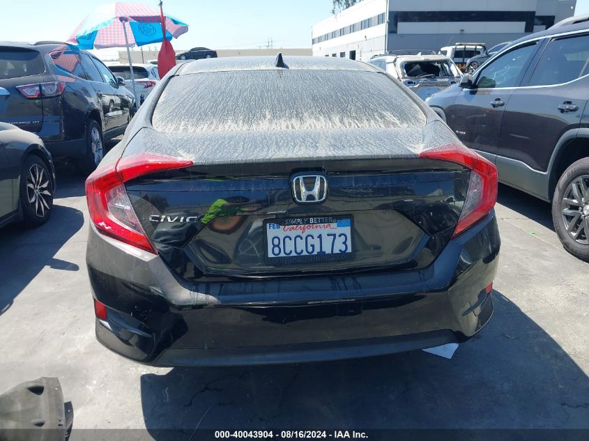 2018 Honda Civic Ex VIN: 2HGFC2F73JH527207 Lot: 40043904