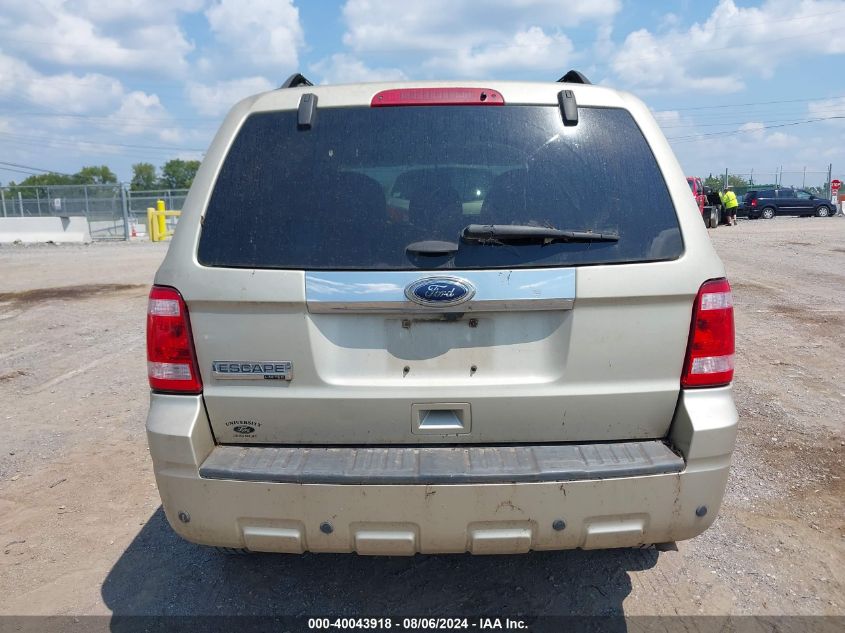 2011 Ford Escape Limited VIN: 1FMCU0E70BKB35442 Lot: 40043918