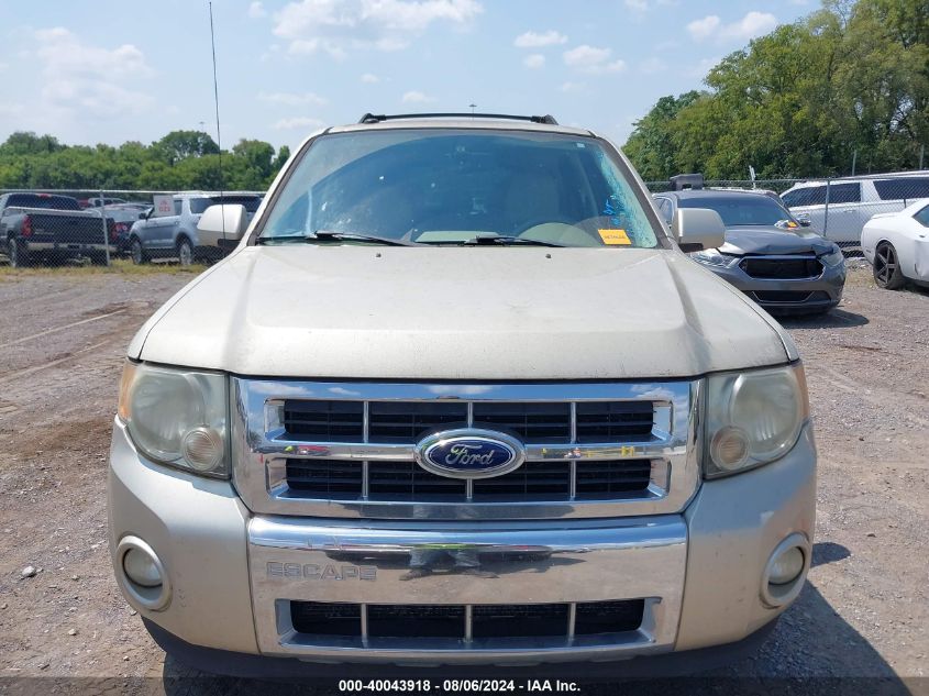 2011 Ford Escape Limited VIN: 1FMCU0E70BKB35442 Lot: 40043918