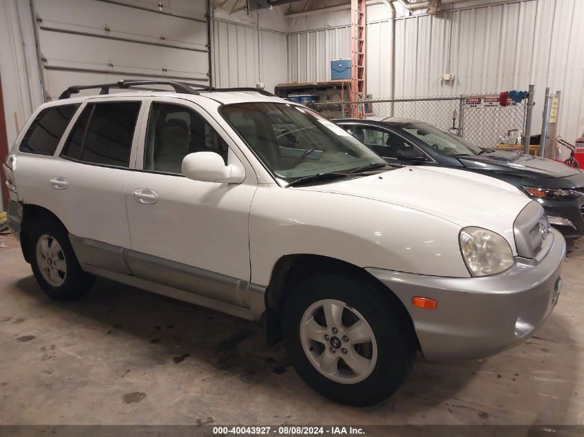 2005 Hyundai Santa Fe Gls/Lx VIN: KM8SC13E05U984159 Lot: 40043927