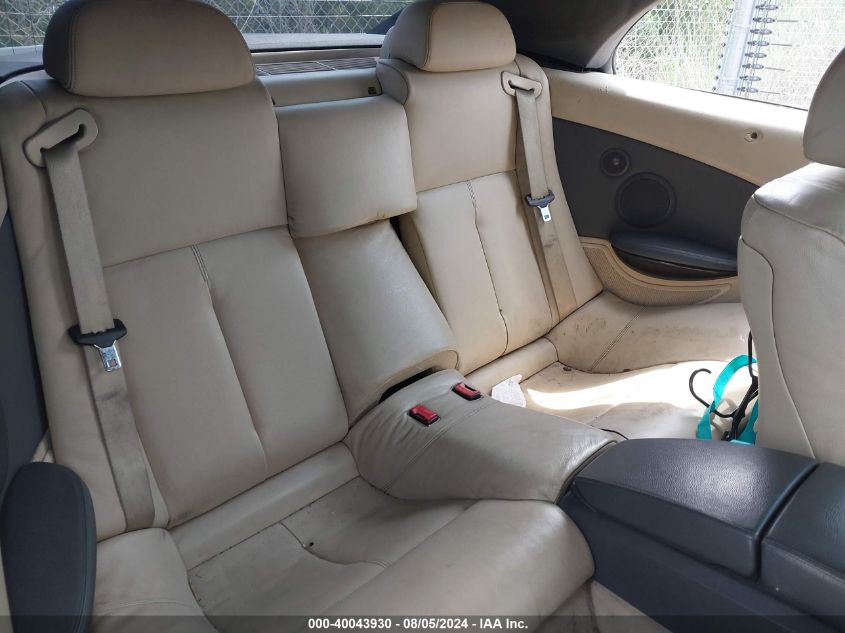 2004 BMW 645Ci VIN: WBAEK734X4B321803 Lot: 40043930