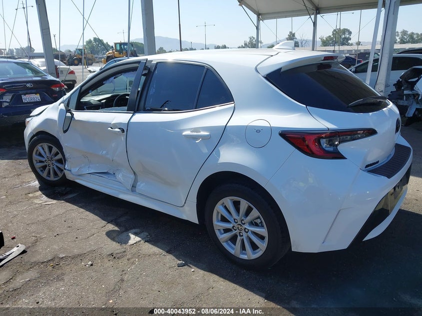VIN JTND4MBE7P3197176 2023 TOYOTA COROLLA SE/XSE/NIGHT SHADE