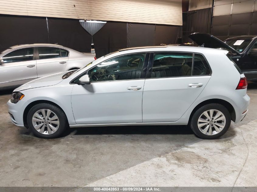 2021 Volkswagen Golf 1.4T Tsi VIN: 3VWG57AU6MM002636 Lot: 40043953