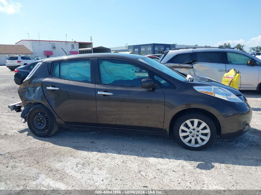 2016 Nissan Leaf S VIN: 1N4AZ0CP5GC305950 Lot: 40043956