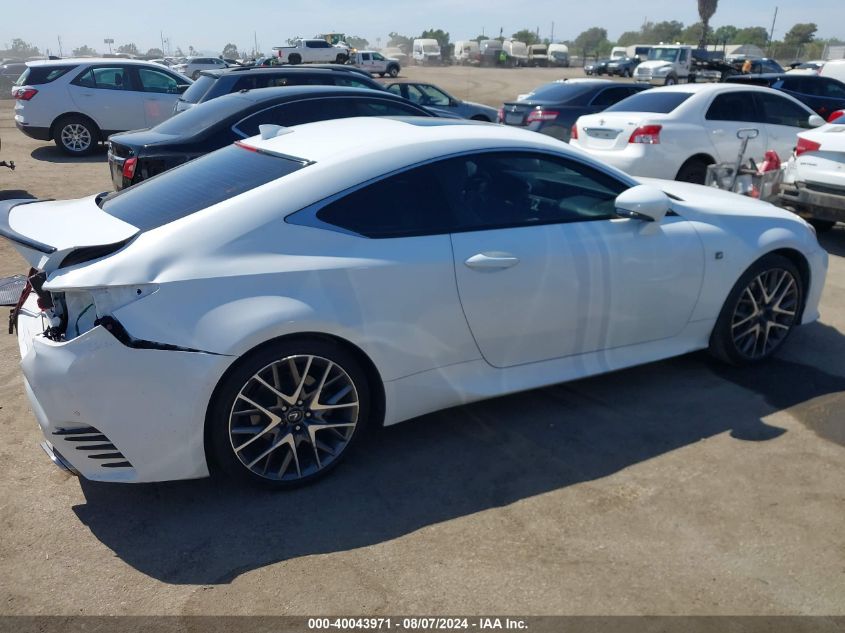 2015 Lexus Rc 350 VIN: JTHHE5BC1F5009762 Lot: 40043971