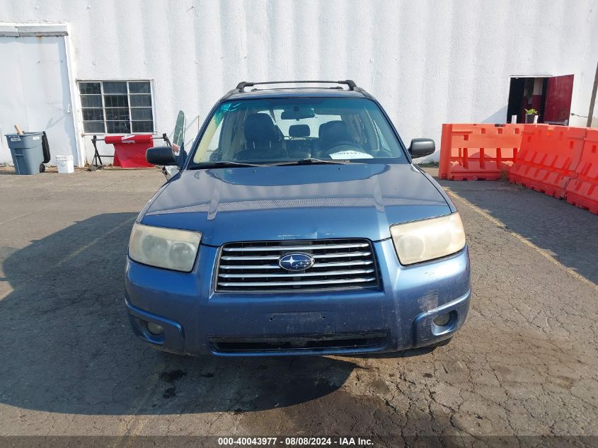 2007 Subaru Forester 2.5X VIN: JF1SG63617H720562 Lot: 40043977