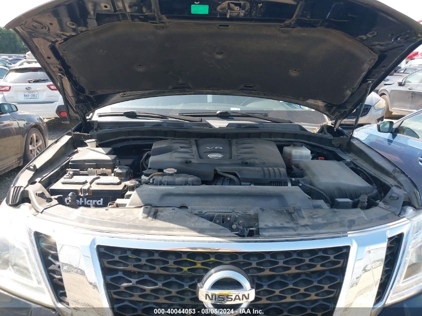 2019 Nissan Armada Sl VIN: JN8AY2ND9K9092023 Lot: 40044053