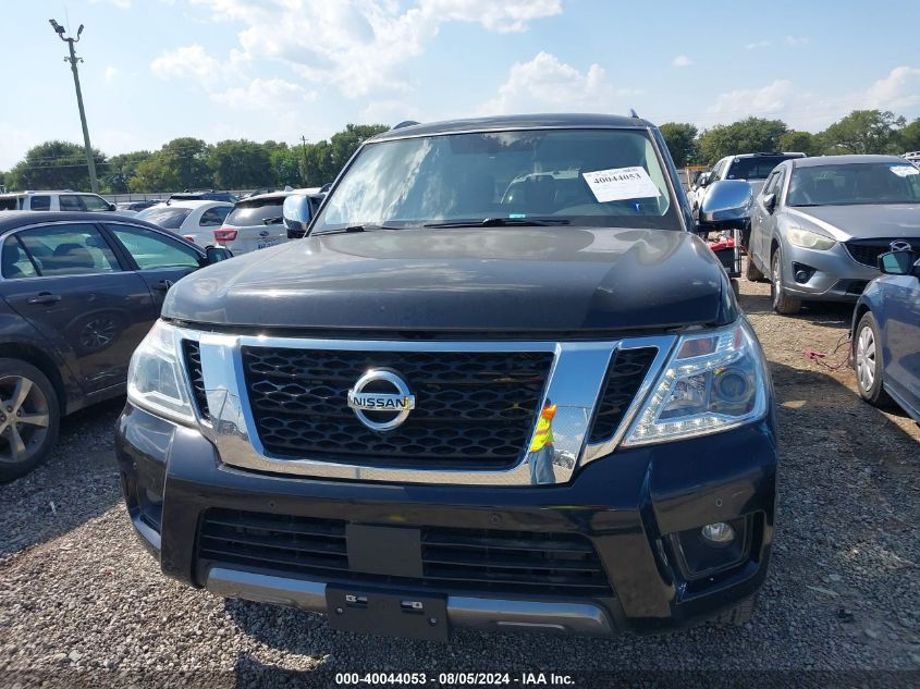 2019 Nissan Armada Sl VIN: JN8AY2ND9K9092023 Lot: 40044053