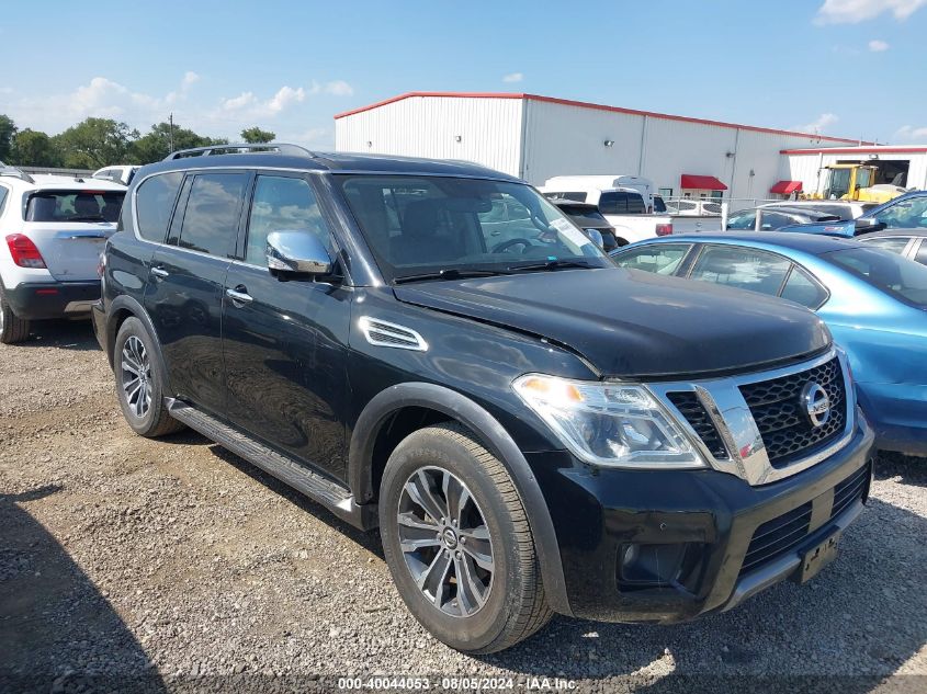 2019 Nissan Armada Sl VIN: JN8AY2ND9K9092023 Lot: 40044053