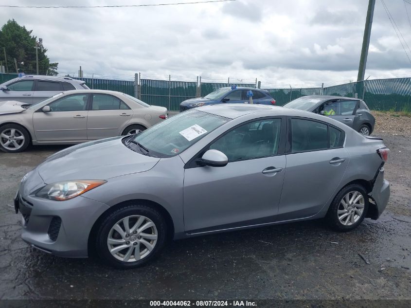 2012 Mazda Mazda3 I Grand Touring VIN: JM1BL1W81C1698376 Lot: 40044062