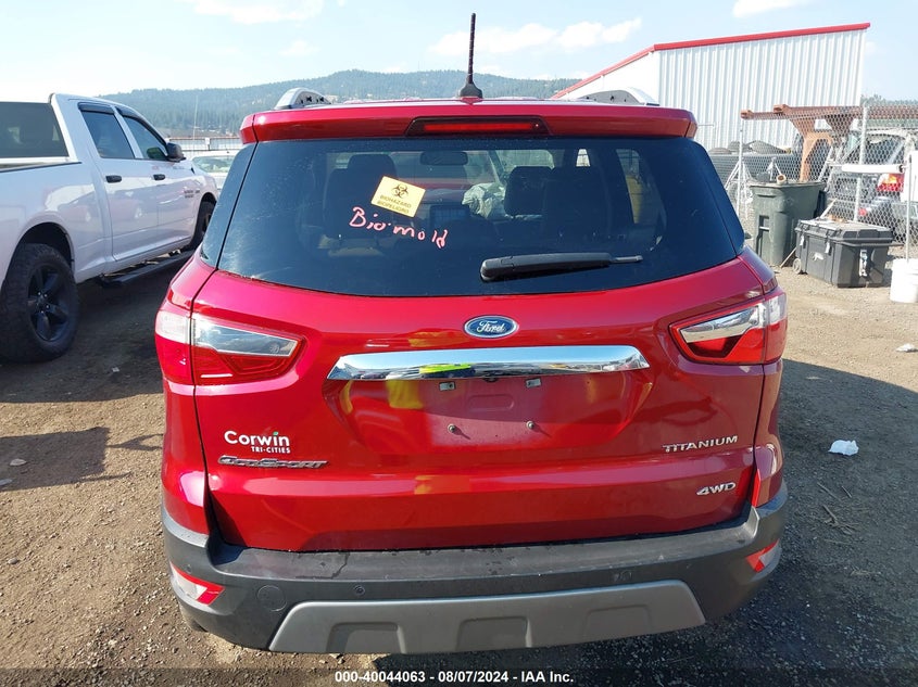 2019 FORD ECOSPORT TITANIUM - MAJ6S3KLXKC290638