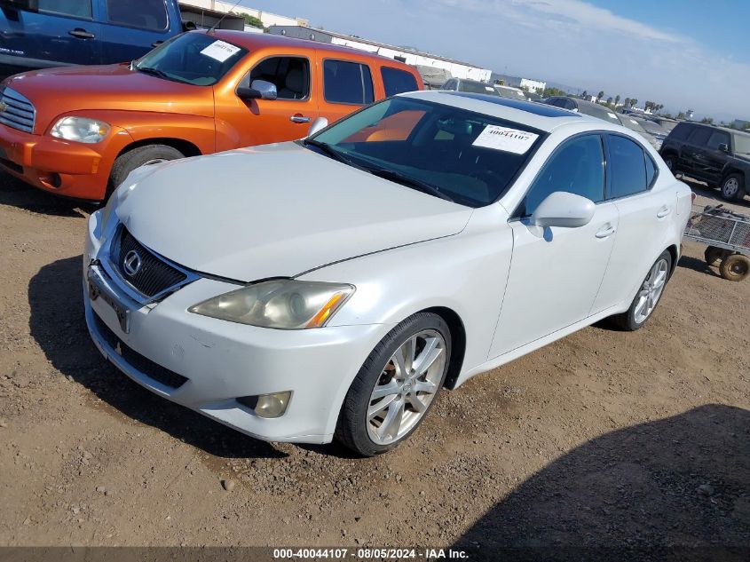 2007 Lexus Is 250 VIN: JTHBK262X72057097 Lot: 40044107