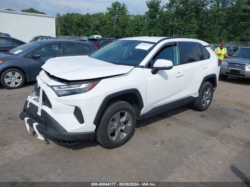 2022 Toyota Rav4 Hybrid Xle VIN: 4T3RWRFV9NU065039 Lot: 40044177