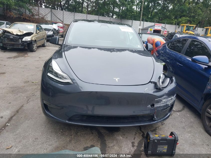 2020 Tesla Model Y Long Range Dual Motor All-Wheel Drive VIN: 5YJYGDEE9LF031540 Lot: 40044186