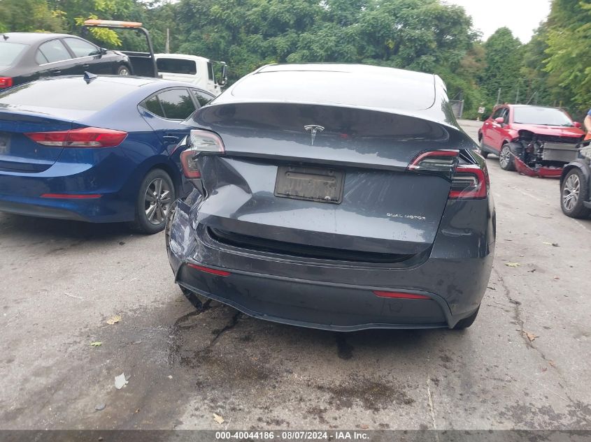 2020 Tesla Model Y Long Range Dual Motor All-Wheel Drive VIN: 5YJYGDEE9LF031540 Lot: 40044186