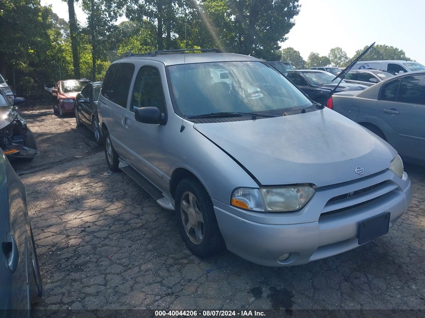 2001 Nissan Quest Gxe VIN: 4N2ZN15T11D814795 Lot: 40044206