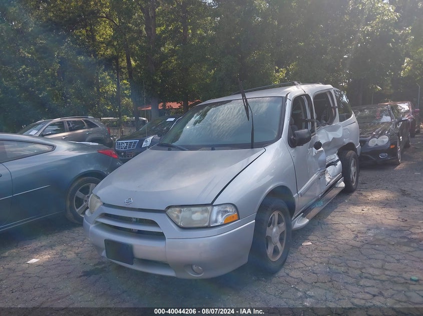 2001 Nissan Quest Gxe VIN: 4N2ZN15T11D814795 Lot: 40044206
