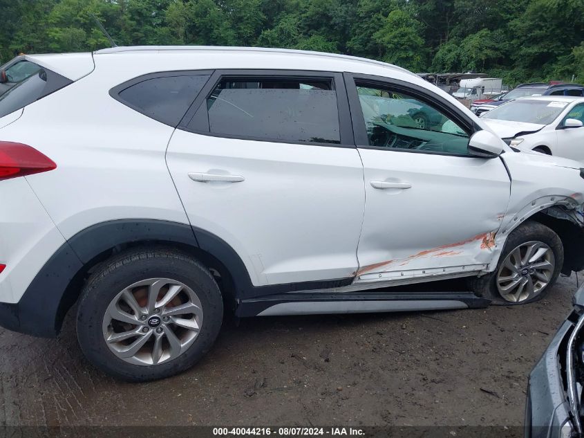 2017 Hyundai Tucson Se VIN: KM8J3CA49HU585787 Lot: 40044216