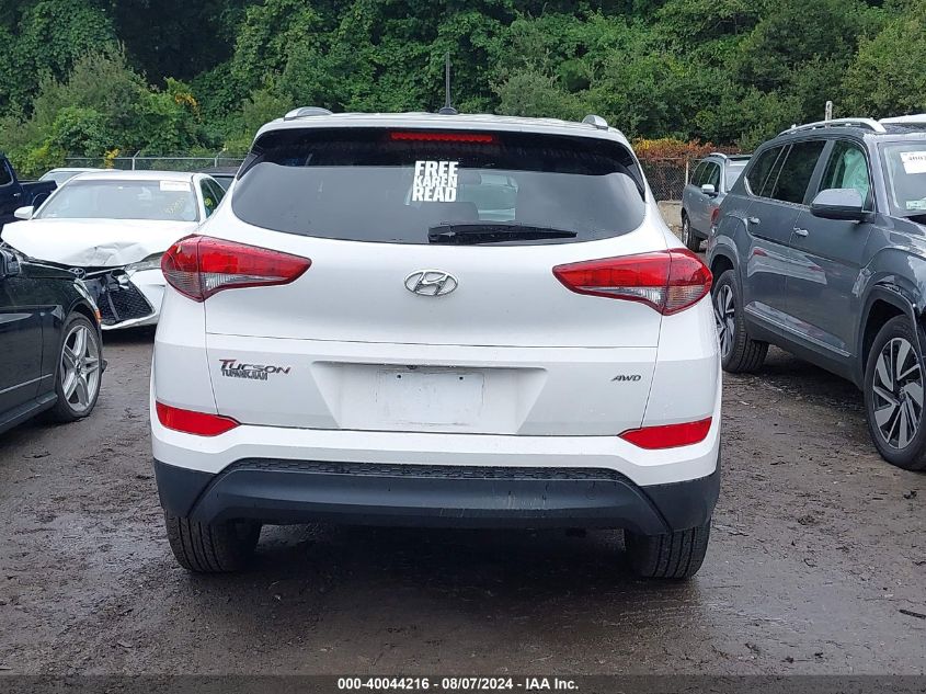 2017 Hyundai Tucson Se VIN: KM8J3CA49HU585787 Lot: 40044216