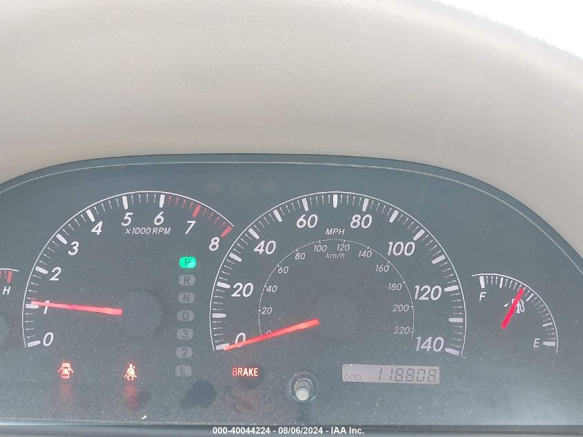 2005 Toyota Camry Le VIN: 4T1BE32K95U566163 Lot: 40044224