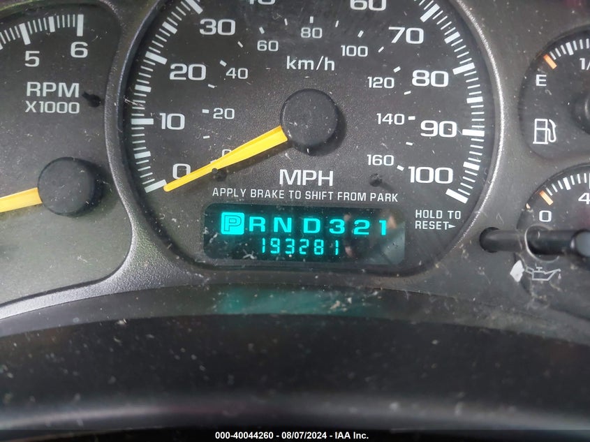 2001 Chevrolet Silverado 1500 Lt VIN: 2GCEC19T711165405 Lot: 40044260