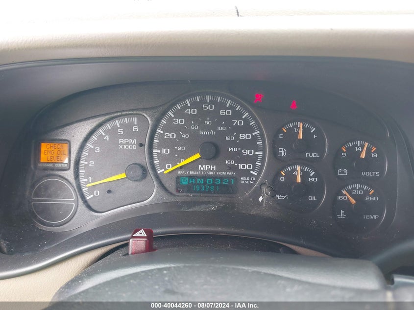 2001 Chevrolet Silverado 1500 Lt VIN: 2GCEC19T711165405 Lot: 40044260