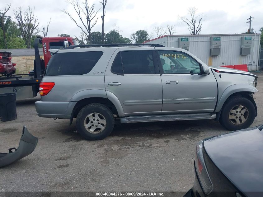 5TDBT48A41S009657 2001 Toyota Sequoia Limited V8