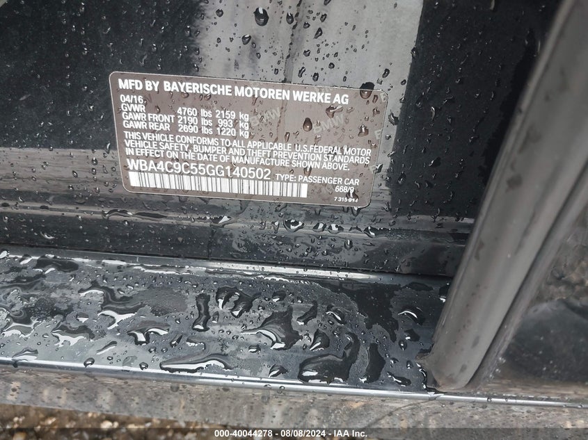 2016 BMW 428I GRAN COUPE XDRIVE - WBA4C9C55GG140502