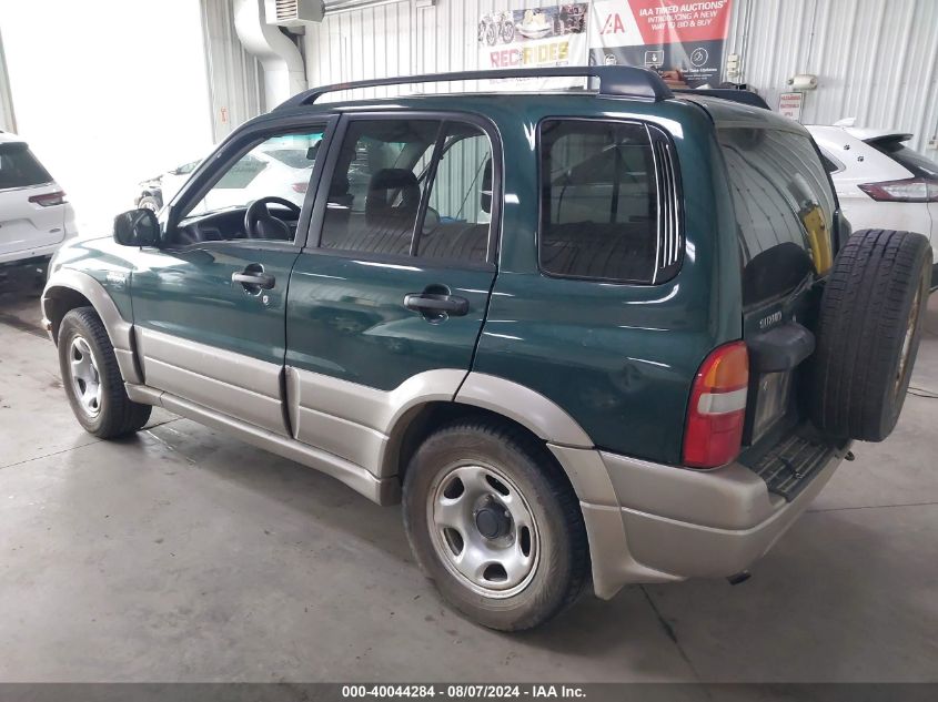 2002 Suzuki Grand Vitara Jlx/Limited VIN: JS3TD62V524158635 Lot: 40044284