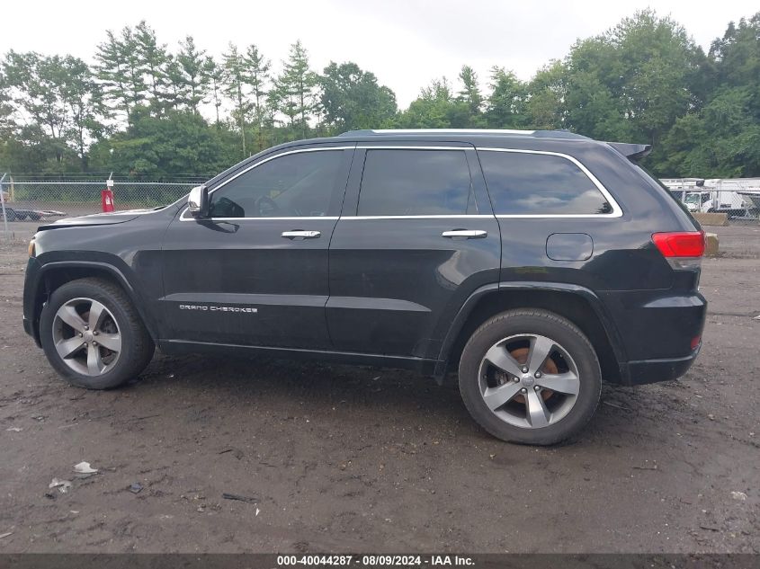 2014 Jeep Grand Cherokee Overland VIN: 1C4RJFCG1EC155212 Lot: 40044287