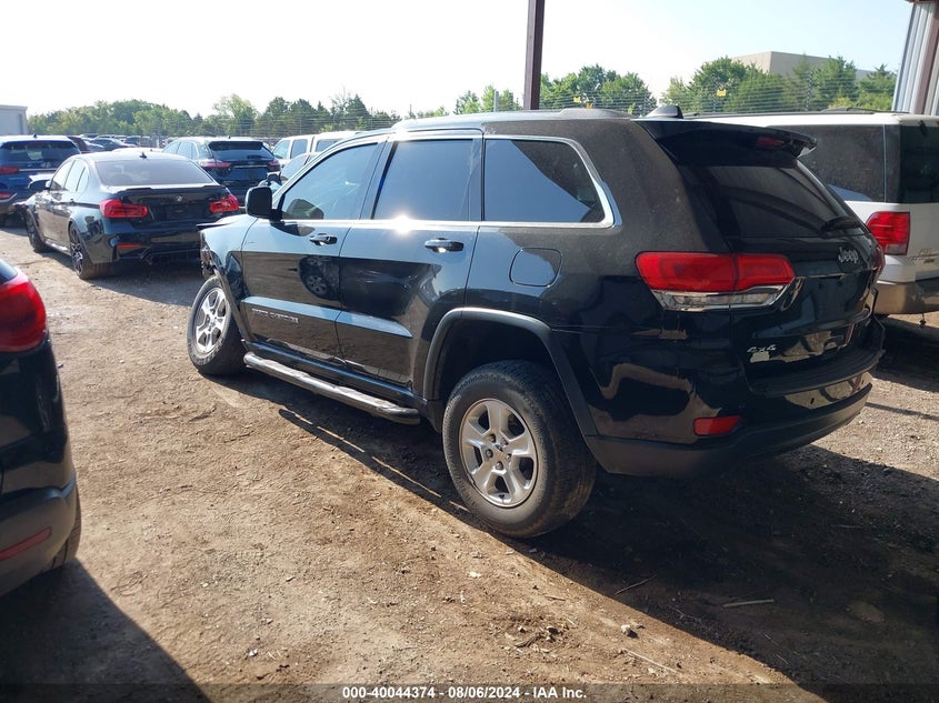 VIN 1C4RJFAG3HC891849 2017 JEEP GRAND CHEROKEE LAREDO 4X4