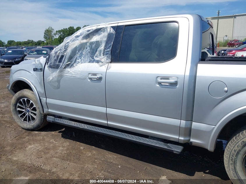 VIN 1FTEW1EP0KFB80368 2019 FORD F-150 XLT
