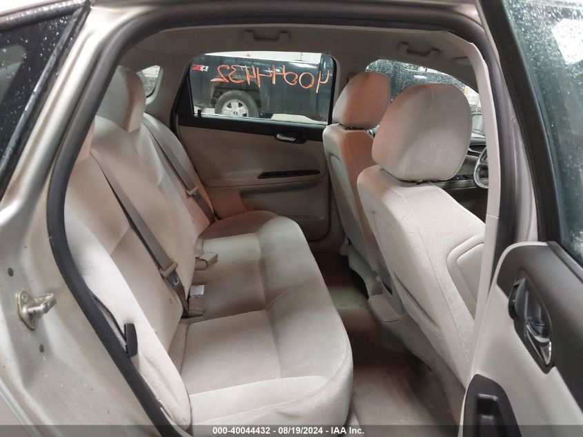 2013 Chevrolet Impala Ls VIN: 2G1WF5E30D1101499 Lot: 40044432