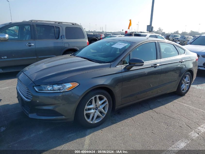 2016 Ford Fusion Se VIN: 3FA6P0H74GR396554 Lot: 40323922